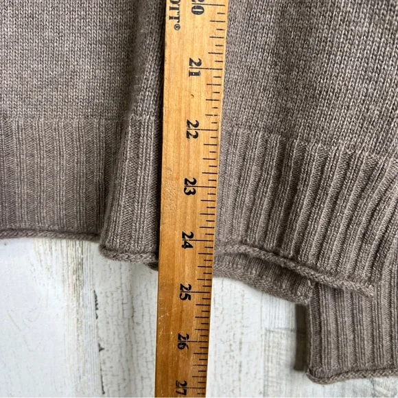Jenni Kayne Everyday Sweater Soft Cozy Brown - Picture 12 of 14